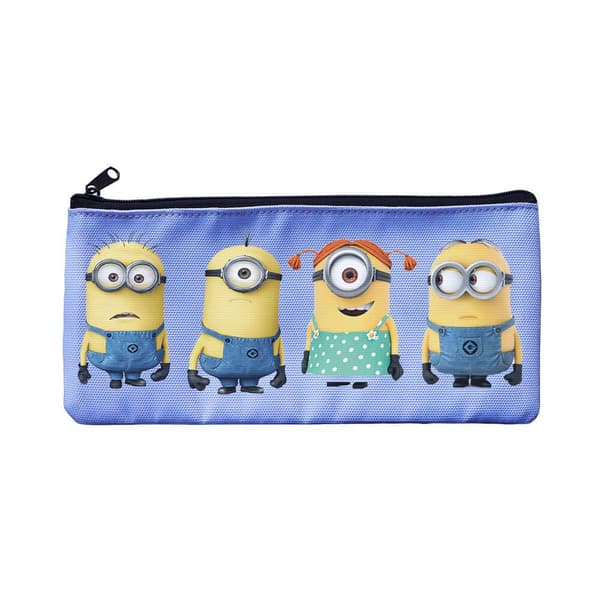 Dumma Mej med Pippi Långstrump Minion Pennfodral,Kosmetikväska