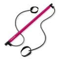 Miniatyrbild 1 av 4: TD® Pilates Bar Stick med motståndsband för träningssporter för hemmagym - Modell: Rose Red