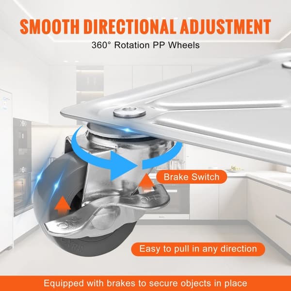 4st 500 lbs lastkapacitet 360° roterande möbelflyttare kit, robust konstruktion, säker design, lätt att använda