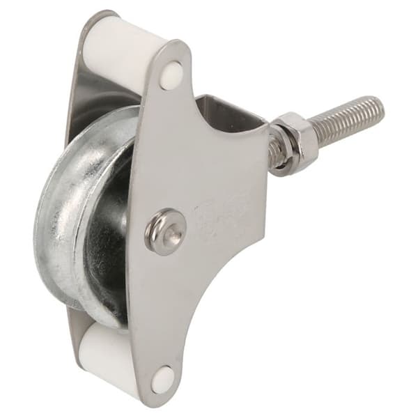 AMIG 3209 | Metallpulley 20 INOX. | M6 x 40 mm | Rostfritt stål AISI 304 | Matt