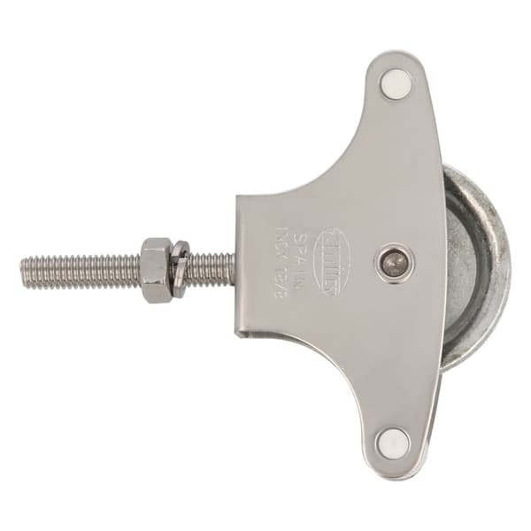 AMIG 3209 | Metallpulley 20 INOX. | M6 x 40 mm | Rostfritt stål AISI 304 | Matt