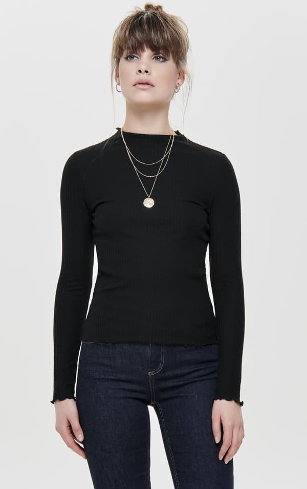 Only - onlEmma LS High Neck Top