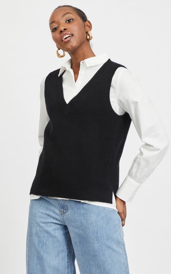 Vila - Viril V-neck Vest
