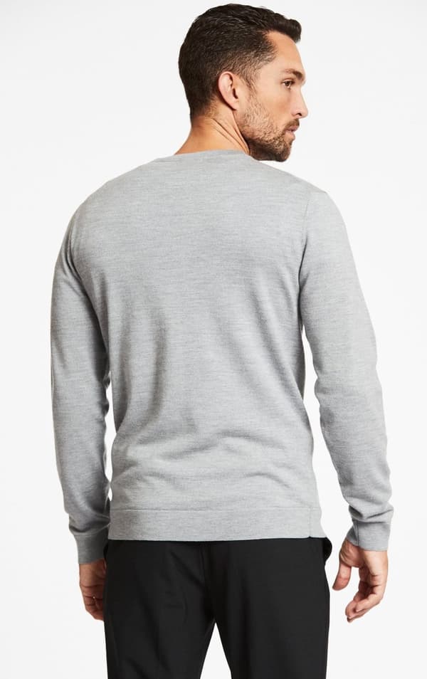 Lindbergh Black - Tröja 30-842102 Merino V-hals