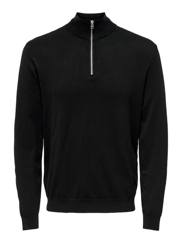Only & Sons - onsWyler Half Zip Knit