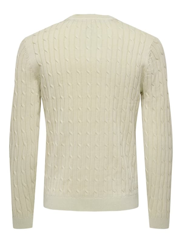Only & Sons - onsRobert Cable Wash Knit