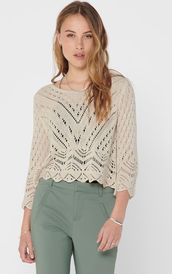 Jacqueline - jdyNew Sun 3/4 Cropped Pullover