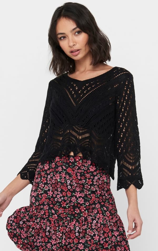 Jacqueline - jdyNew Sun 3/4 Cropped Pullover