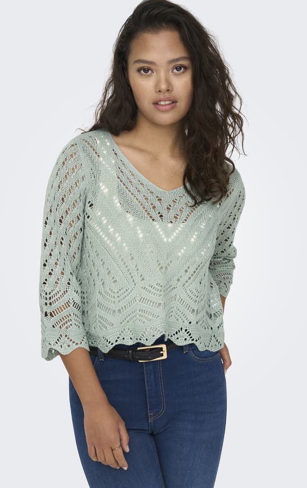 Jacqueline - jdyNew Sun 3/4 Cropped Pullover