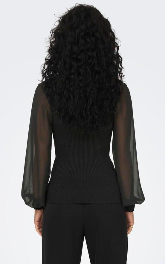 Only - onlJenny LS Woven Mix KNT