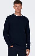 Miniatyrbild 1 av 4: Only & Sons - onsKalle Struc Crew Knit