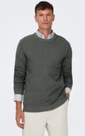 Miniatyrbild 1 av 4: Only & Sons - onsKalle Struc Crew Knit