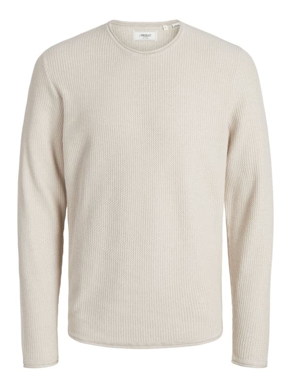 Produkt - pktBwo Peter Crew Neck Beige XXL