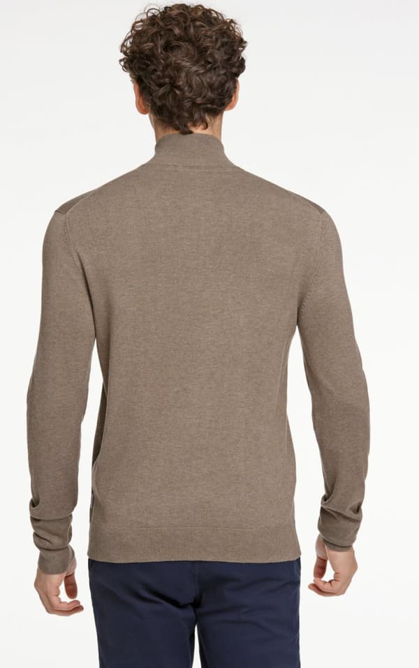 Lindbergh White - Tröja 30-800173 Halvzip