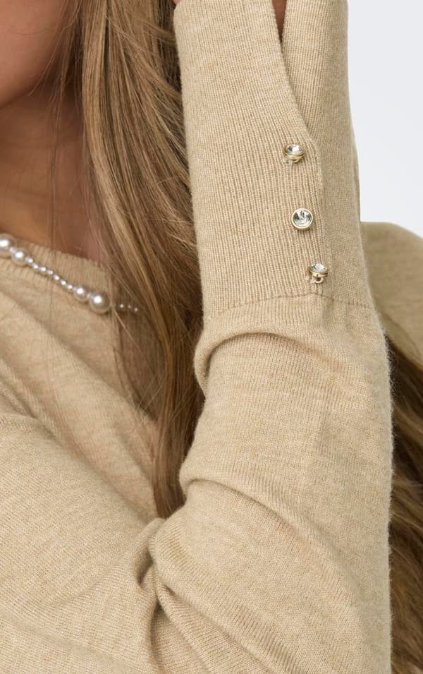 Jacqueline - jdyMalou Button Pullover