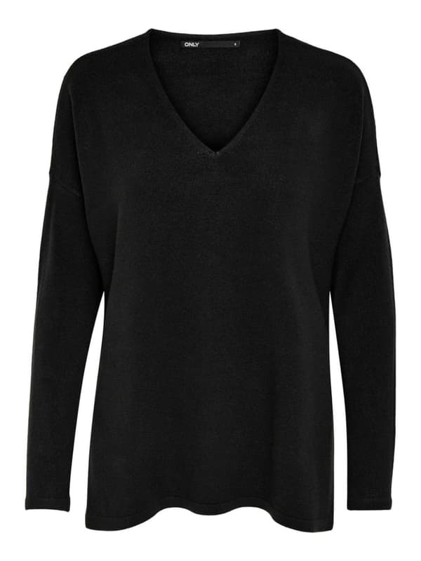 Only - onlAmalia LS V-neck KNT