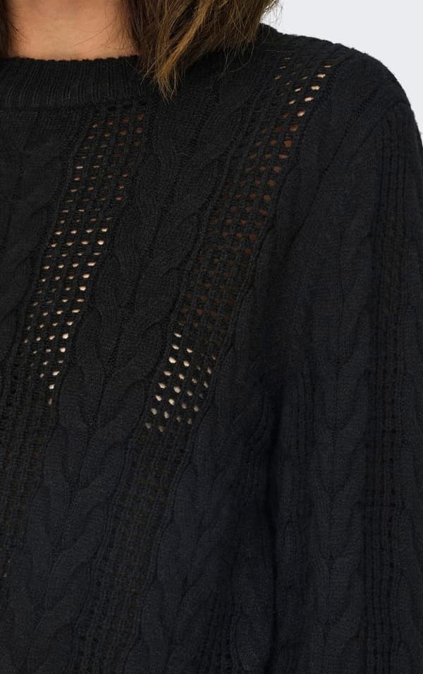 Only - onlRubina Cable O-neck KNT