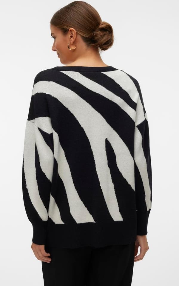 Vero Moda - vmNancy LS O-neck Long Pullover