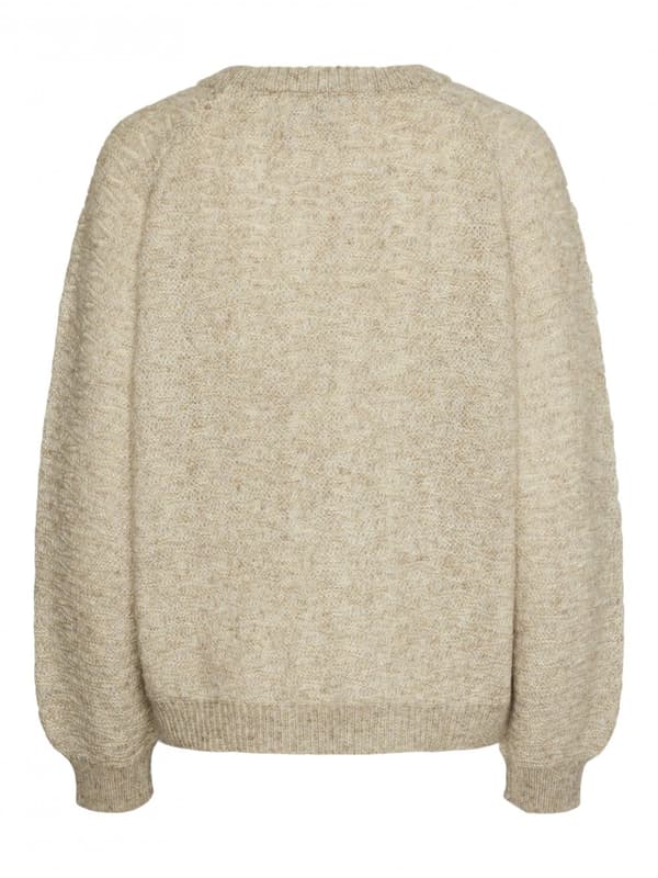 Pieces - pcAnona LS O-neck Knit MM