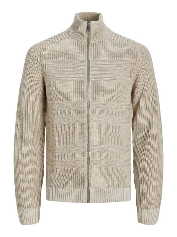 Produkt - pktBwo Niels Knit Caridgan Beige M
