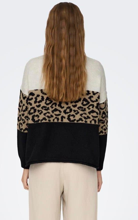 Only - onlJade Animal O-neck KNT