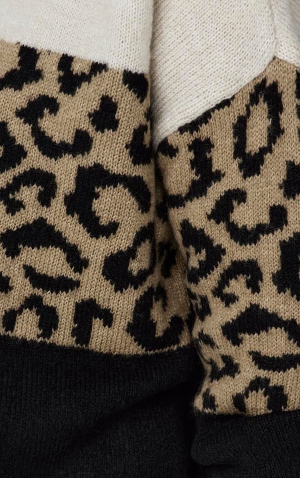 Only - onlJade Animal O-neck KNT