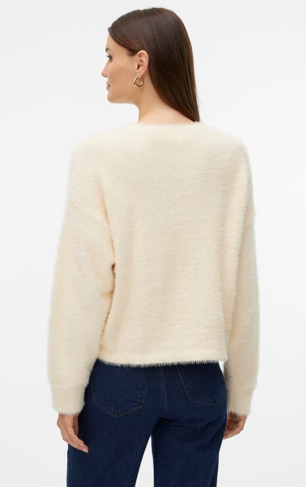 Vero Moda - vmAlina O-neck Boxy Pullover