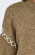 Miniatyrbild 3 av 4: Only - onlAmanda O-neck Detail KNT