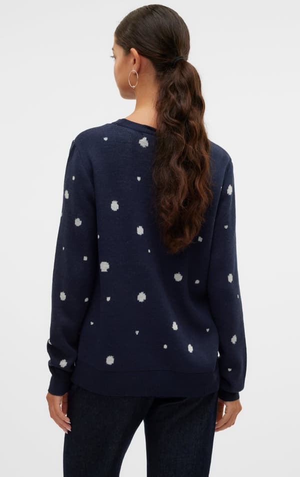 Vero Moda - vmNewtinsel LS O-neck Blouse
