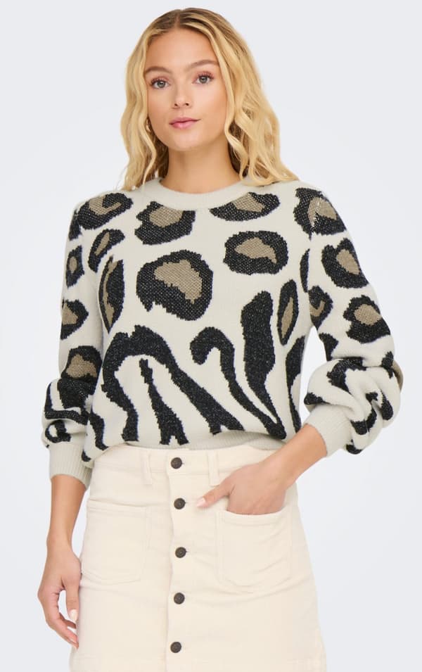 Jacqueline - jdyLorraine Animal Pullover