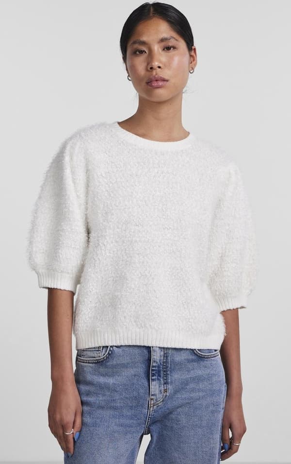 Pieces - pcFee SS O-neck Knit