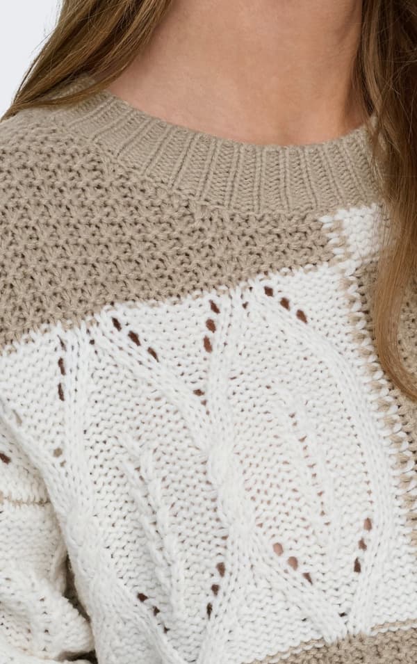 Jacqueline - jdyJusty Struc Pullover
