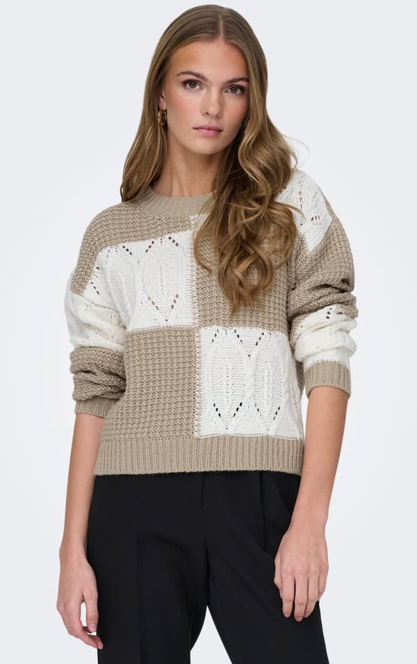 Jacqueline - jdyJusty Struc Pullover