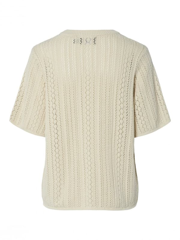 Pieces - pcNuka SS O-neck Knit