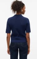 Miniatyrbild 2 av 3: Vero Moda - vmLuxlight Pointelle 2/4 Poloneck Pull.