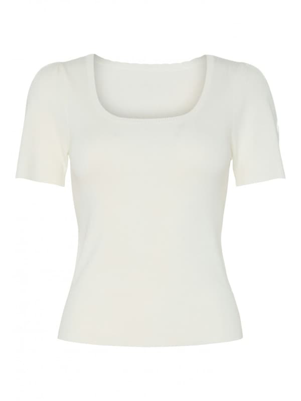 Pieces - pcJuline SS Rev Knit Tee
