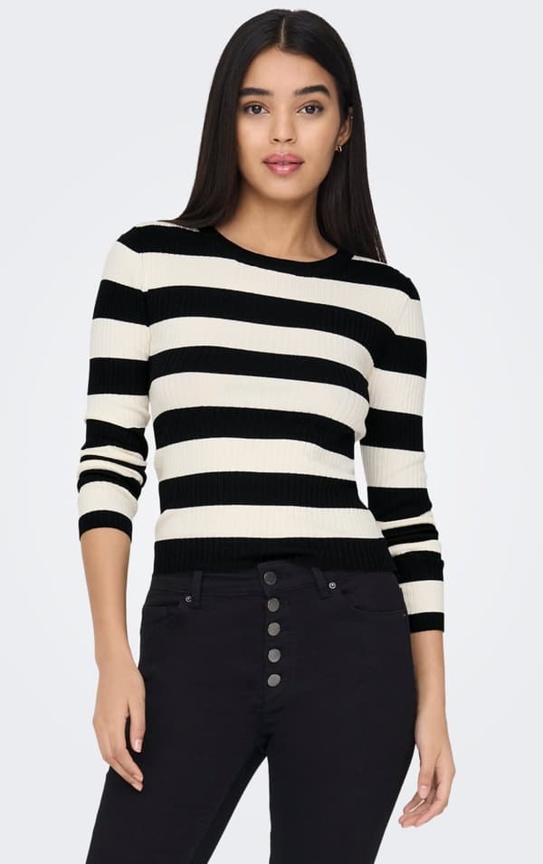 Jacqueline - jdyPlum O-neck Pullover