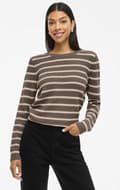Miniatyrbild 1 av 4: Vila - Vidalo O-neck Stripe Knit Top