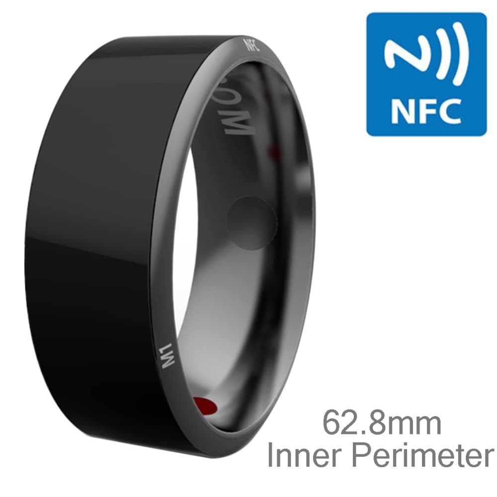Jakcom R3 NFC Smart Ring - Sundhedstjek - Telefonsamtale - Deling - Herrestørrelse 62,8