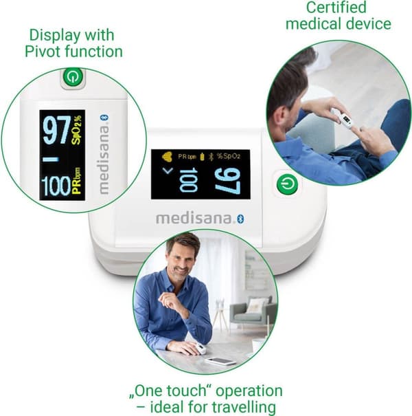 Medisana Saturation Meter PM 100 Connect