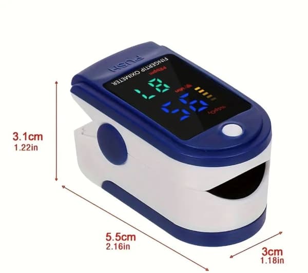 Oksymeter / Pulsmåler med OLED-skjerm