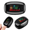 Miniatyrbild 1 av 8: Syremätare Oximeter och Pulsmätare för Finger – Pulsoximeter
