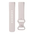 Miniatyrbilde 1 av 2: Fitbit Infinity Band Large - Lunar White - komfortabelt armbånd for en aktiv livsstil