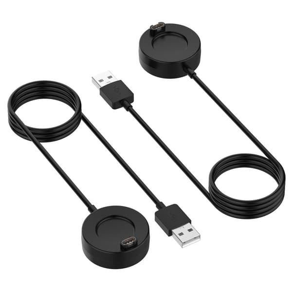 Latausteline garmin fenix 8:lle, jossa on usb-levyjalusta ja 1 metrin kaapeli
