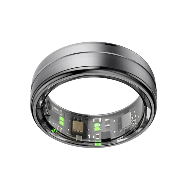 Smart Ring med helseovervåking og treningsmoduser Størrelse 9 - Svart R06