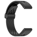 Miniatyrbilde 3 av 3: Silikonarmbånd for Garmin Fenix 5 / 6 / 7 / 8 26mm - Svart