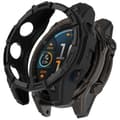 Miniatyrbillede 2 af 2: Beskyttelsesskal med skærmbeskyttelse til Garmin Fenix 8 51mm - Svart