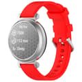 Miniatyrbild 2 av 2: Silikonarmband till Garmin Lily 2 / Lily 2 Active - Röd