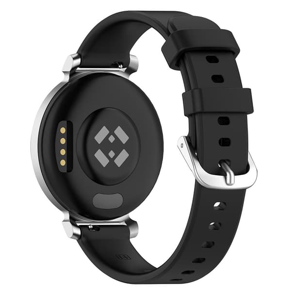 Silikonarmbånd for Garmin Lily 2 / Lily 2 Active - Svart