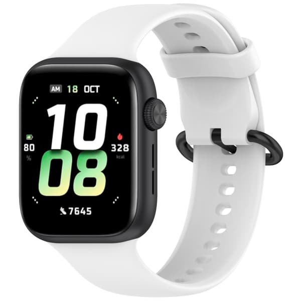 Silikonarmband till Honor Watch 5 - Vit
